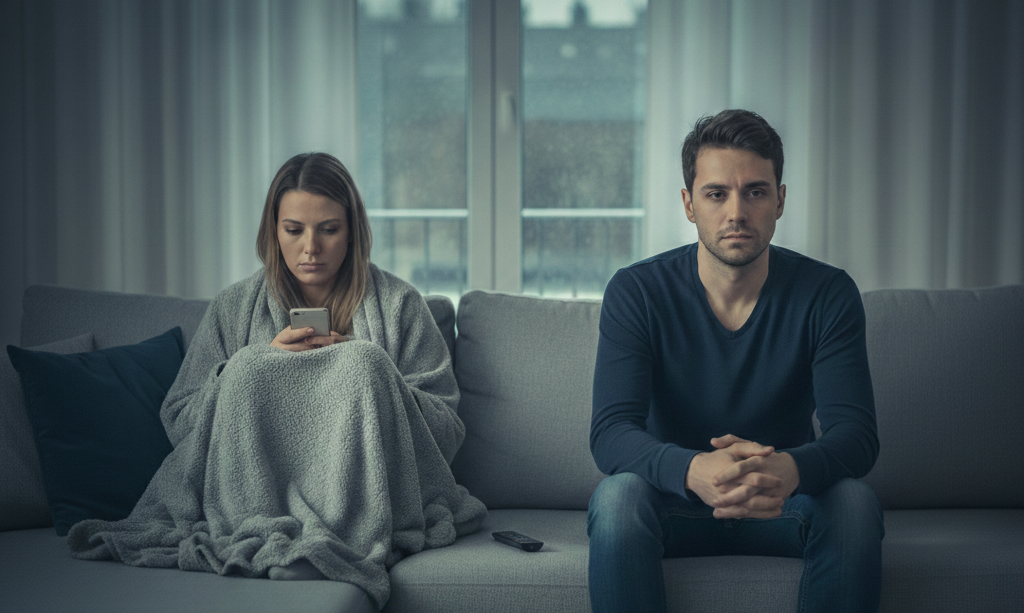 emotionele verbinding is iets dat tussen jullie beiden speelt