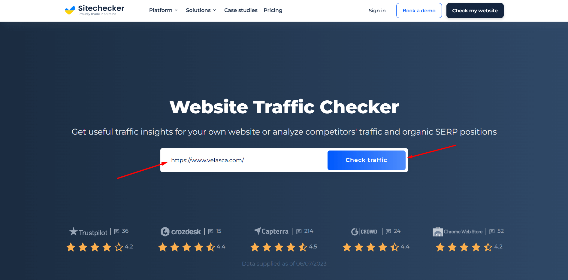 website check